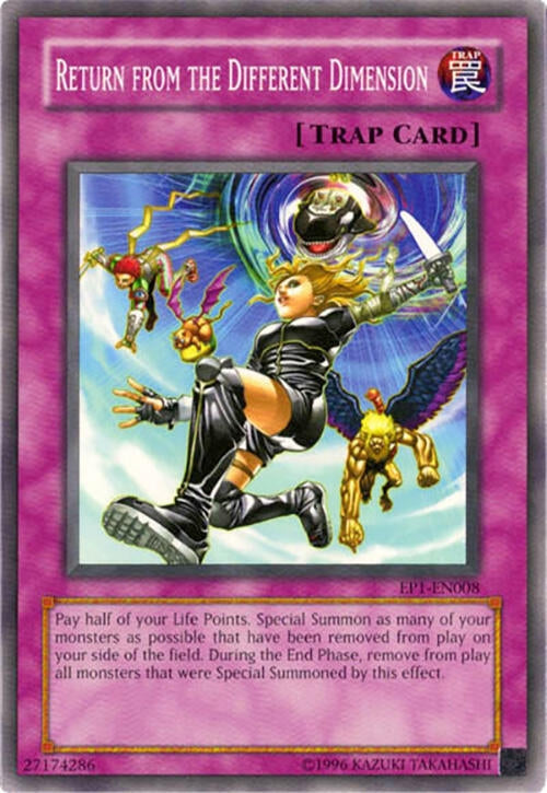 Image for Return from the Different Dimension (EP1-EN008) (EP1) - YuGiOh