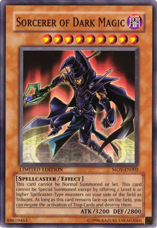 Image for Sorcerer of Dark Magic (MOV-EN002) (MOV) - YuGiOh
