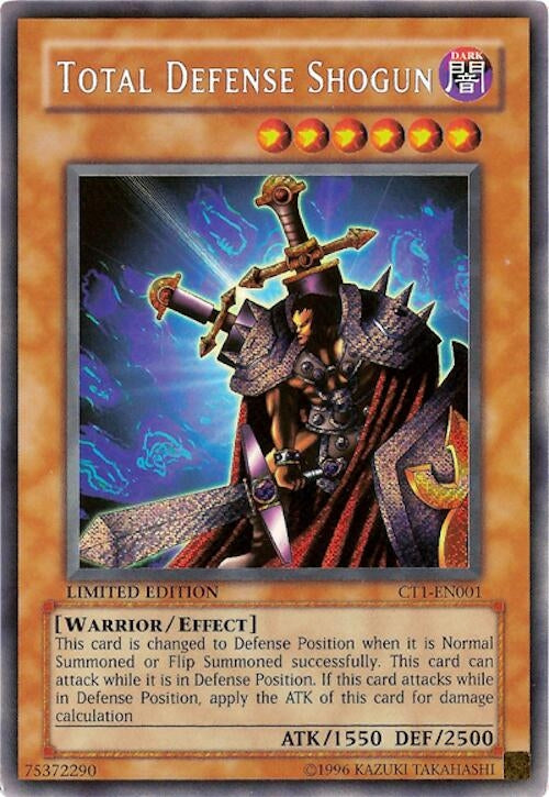 Image for Total Defense Shogun (CT1-EN001) (CT1) - YuGiOh