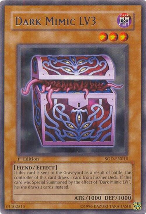 Image for Dark Mimic LV3 (SOD-EN010) (SOD) - YuGiOh