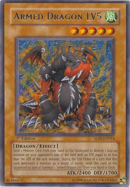 Image for Armed Dragon LV5 (SOD-EN014) (SOD) - YuGiOh