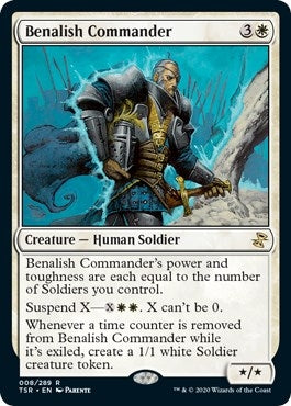 Image for Benalish Commander (8) (Time Spiral: Remastered) - Magic: The Gathering