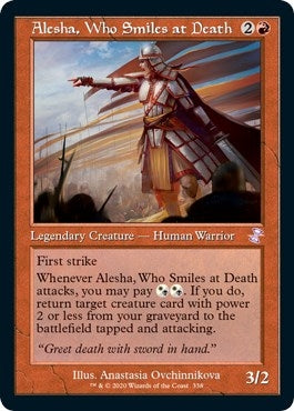 Image for Alesha, Who Smiles at Death (338) (Time Spiral: Remastered) - Magic: The Gathering