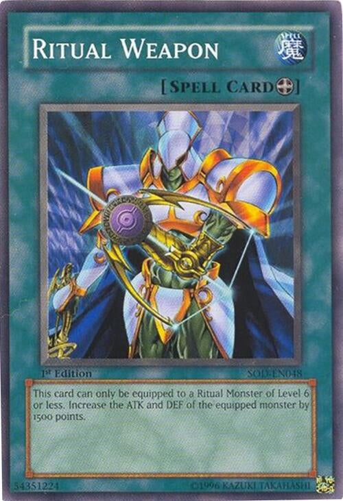 Image for Ritual Weapon (SOD-EN048) (SOD) - YuGiOh