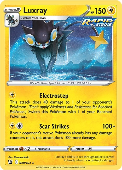 Image for Luxray (048/163) (SWSH05) - Pokemon