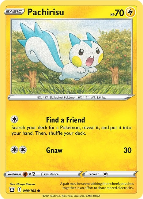 Image for Pachirisu (049/163) (SWSH05) - Pokemon