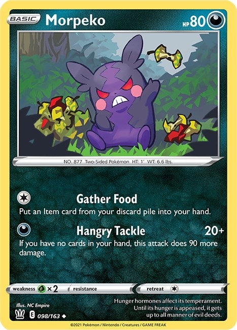 Image for Morpeko (098/163) (SWSH05) - Pokemon