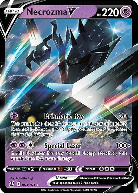 Image for Necrozma V (063/163) (SWSH05) - Pokemon