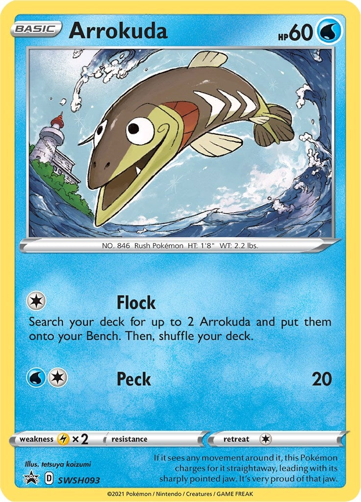 Image for Arrokuda - SWSH093 (SWSH093) (SWSD) - Pokemon
