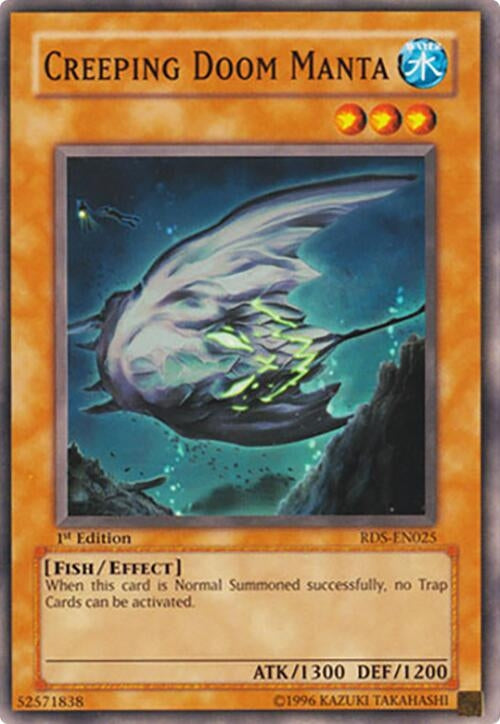 Image for Creeping Doom Manta (RDS-EN025) (RDS) - YuGiOh