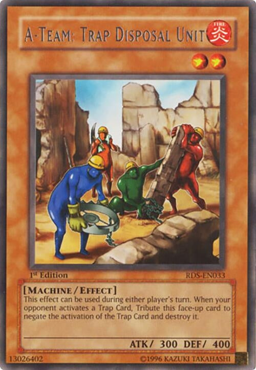 Image for A-Team: Trap Disposal Unit (RDS-EN033) (Rise of Destiny) - YuGiOh