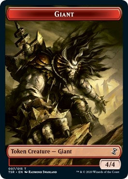 Image for Giant Token (7) (Time Spiral: Remastered) - Magic: The Gathering