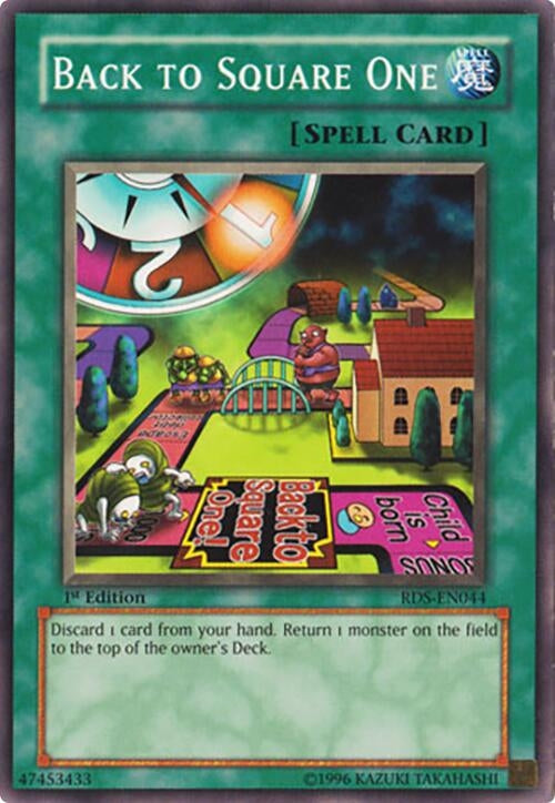 Image for Back to Square One (RDS-EN044) (RDS) - YuGiOh