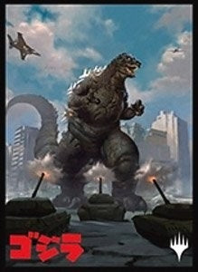 Image for Magic: The Gathering Player's Card Sleeve - Ikoria: Lair of Behemoths - Godzilla, King of the Monsters (80-Pack) - Card Sleeves