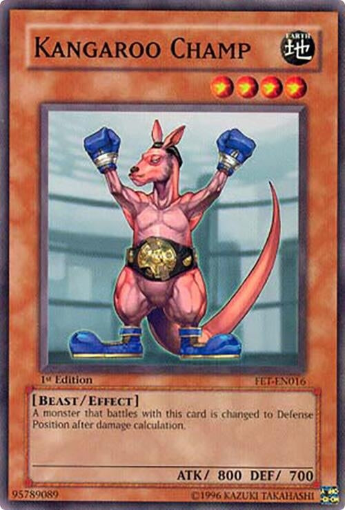 Image for Kangaroo Champ (FET-EN016) (FET) - YuGiOh