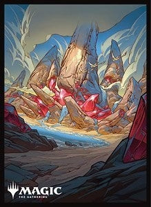 Image for Magic: The Gathering Player's Card Sleeve - Ikoria: Lair of Behemoths - Triome Raugrin (80-Pack) - Card Sleeves