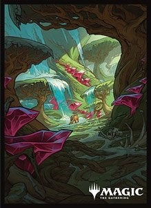 Image for Magic: The Gathering Player's Card Sleeve - Ikoria: Lair of Behemoths - Triome Zagoth (80-Pack) - Card Sleeves