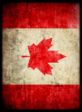 Image for Canada Maple Leaf Flag Card Sleeves - Standard (50-Pack) - Card Sleeves