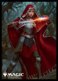 Image for Magic: The Gathering Player's Card Sleeve - Throne of Eldraine - Rowan, Fearless Sparkmage (80-Pack) - Card Sleeves