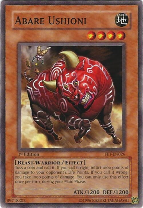 Image for Abare Ushioni (FET-EN026) (FET) - YuGiOh