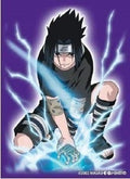 Image for Naruto CCG US Exclusive Card Sleeves - Sasuke Uchiha Lightning (Purple) - Standard (50-Pack) - Card Sleeves