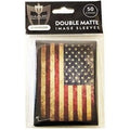 Image for USA Flag Old Glory Double Matte Art Card Sleeves - Standard (50-Pack) - Card Sleeves