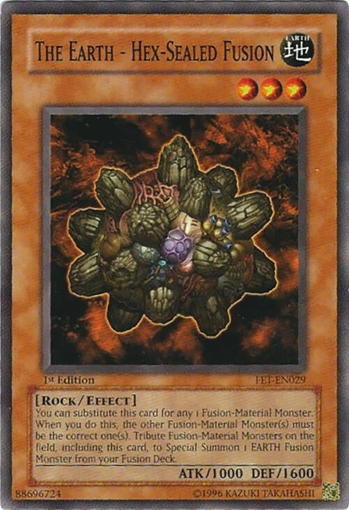 Image for The Earth - Hex-Sealed Fusion (FET-EN029) (FET) - YuGiOh