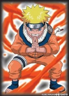 Image for Naruto CCG US Exclusive Card Sleeves - Naruto Uzumaki with Chakra (White) - Standard (%0-Pack) - Card Sleeves