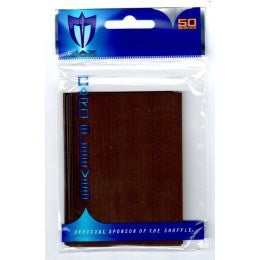 Image for Chocolate Brown Gloss Card Sleeves - Standard (50-Pack) - Card Sleeves