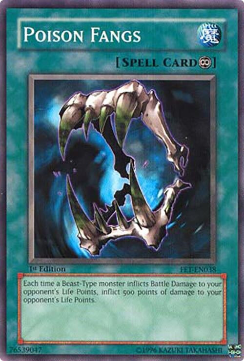 Image for Poison Fangs (FET-EN038) (FET) - YuGiOh