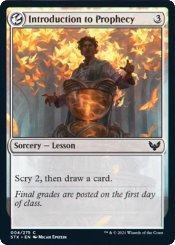 Image for Introduction to Prophecy (4) (Strixhaven: School of Mages) - Magic: The Gathering