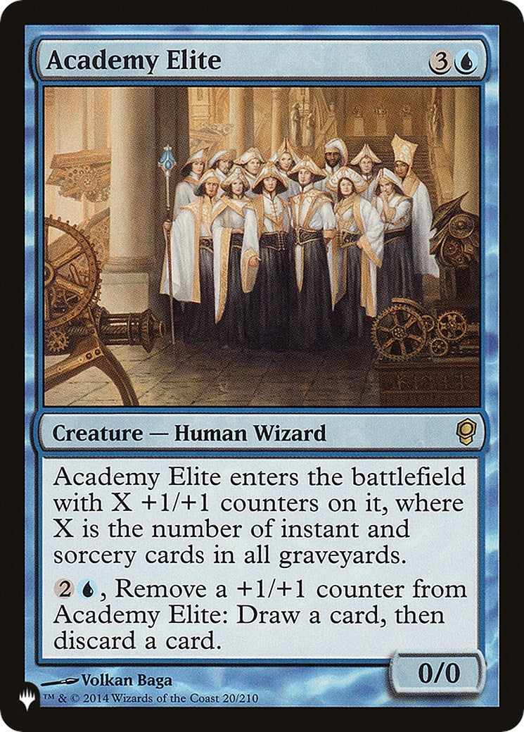 Image for Academy Elite (20/210) (The List Reprints) - Magic: The Gathering