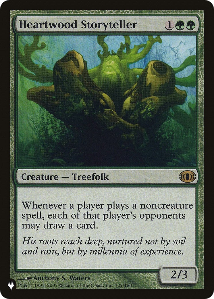 Image for Heartwood Storyteller (127/180) (The List Reprints) - Magic: The Gathering
