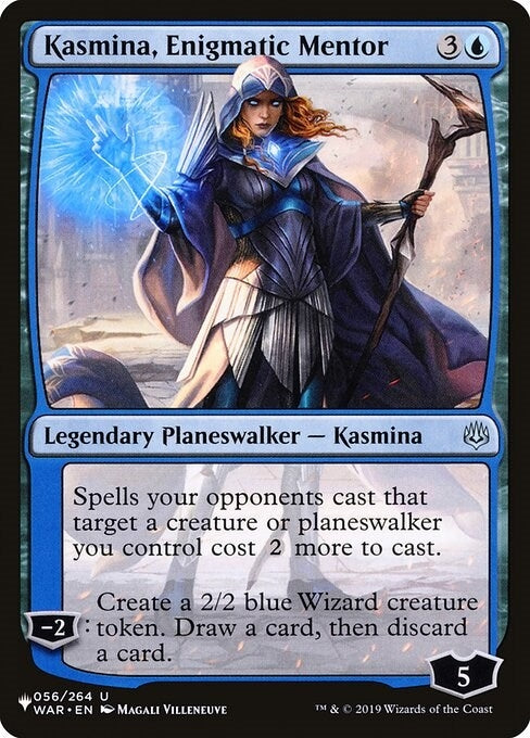 Image for Kasmina, Enigmatic Mentor (056/264) (The List Reprints) - Magic: The Gathering