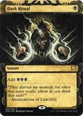 Image for Dark Ritual (Foil Etched) (26) (Strixhaven: Mystical Archives) - Magic: The Gathering