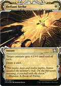 Image for Defiant Strike (Foil Etched) (3) (Strixhaven: Mystical Archives) - Magic: The Gathering