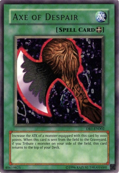 Image for Axe of Despair (DB1-EN002) (DB1) - YuGiOh