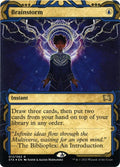 Image for Brainstorm (Foil Etched) (13) (Strixhaven: Mystical Archives) - Magic: The Gathering