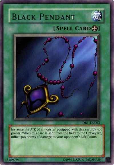 Image for Black Pendant (DB1-EN003) (DB1) - YuGiOh