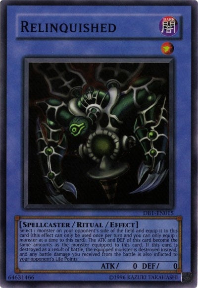 Image for Relinquished (DB1-EN015) (DB1) - YuGiOh