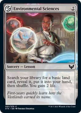 Image for Environmental Sciences (1) (Strixhaven: School of Mages) - Magic: The Gathering