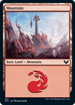 Image for Mountain (372) (372) (Strixhaven: School of Mages) - Magic: The Gathering