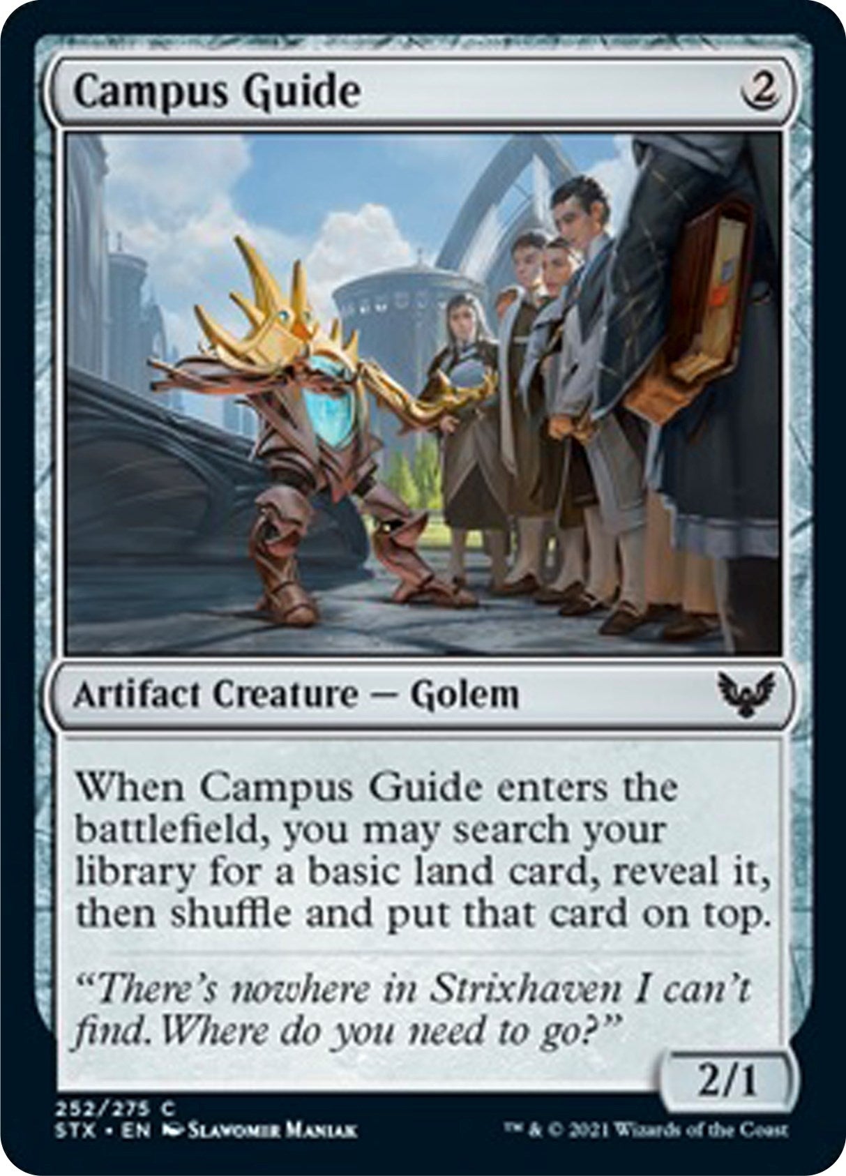Image for Campus Guide (252) (Strixhaven: School of Mages) - Magic: The Gathering