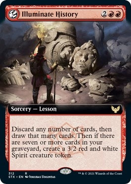 Image for Illuminate History (Extended Art) (312) (Strixhaven: School of Mages) - Magic: The Gathering
