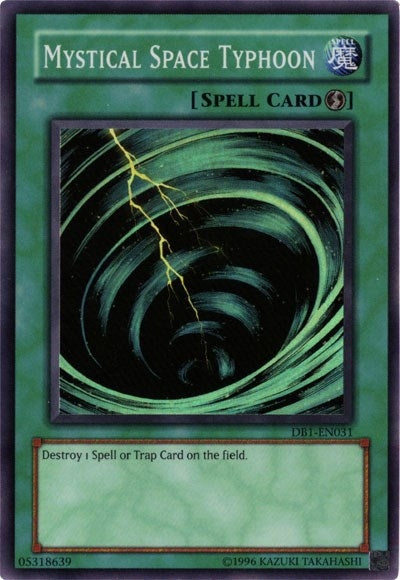 Image for Mystical Space Typhoon (DB1-EN031) (DB1) - YuGiOh