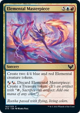 Image for Elemental Masterpiece (182) (Strixhaven: School of Mages) - Magic: The Gathering
