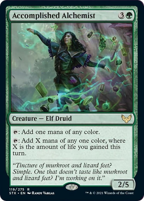 Image for Accomplished Alchemist (119) (Strixhaven: School of Mages) - Magic: The Gathering