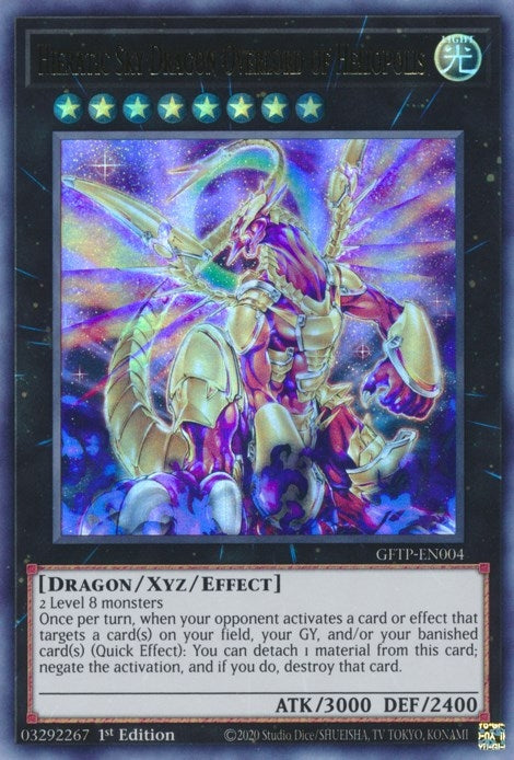 Image for Hieratic Sky Dragon Overlord of Heliopolis (GFTP-EN004) (GFTP) - YuGiOh