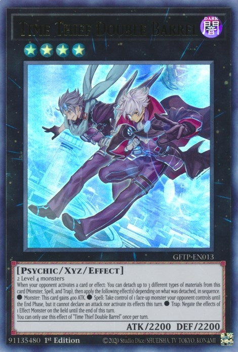 Image for Time Thief Double Barrel (GFTP-EN013) (GFTP) - YuGiOh
