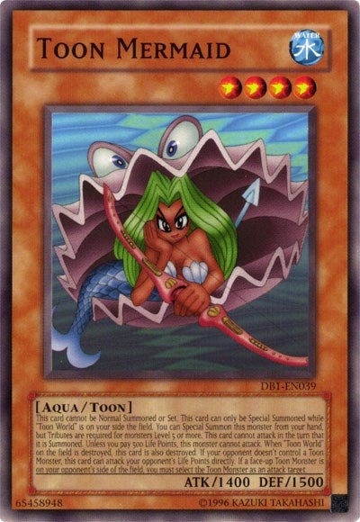 Image for Toon Mermaid (DB1-EN039) (DB1) - YuGiOh